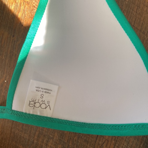 NWOT Voda Double String Push Up Bikini Top - Picture 6 of 8